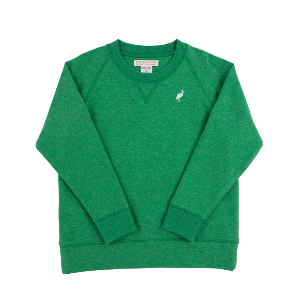 Cassidy Comfy Crewneck - Gibson Island Green (Heathered)